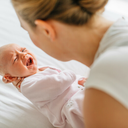 When crying means pain